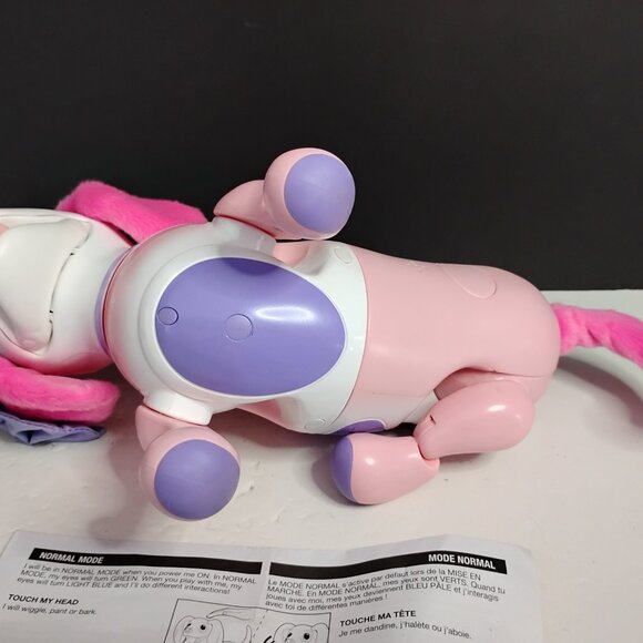 Zoomer Playful Pup Robotic Dog W/ Voice Recognition & Motion Pink - Picture 9 of 14